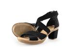 Rieker Sandalen in maat 41 Zwart | 5% extra korting, Verzenden, Zwart, Sandalen of Muiltjes, Gedragen