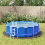 vidaXL Zwembadgrondzeil Ø396 cm polyester geotextiel, Verzenden, Nieuw