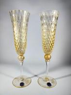 Murano - Gino Cenedese - Champagneglas - grote prachtige, Antiek en Kunst