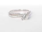 Bague de fiançailles - 18 carats Or blanc - 0.90ct. tw.