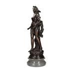 Sculpture, Classical marble - 68 cm - Bronze, Marbre