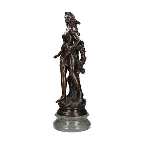 Sculpture, Classical marble - 68 cm - Bronze, Marbre, Antiek en Kunst, Curiosa en Brocante