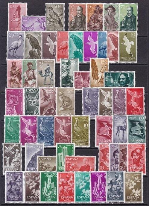 Sahara espagnol 1953/1975 - Collection très avancée, Postzegels en Munten, Postzegels | Europa | Spanje