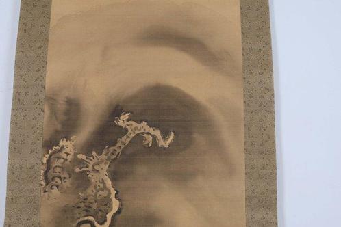 Water Dragon - In the style of Kano Enshin 1822- 1888 -, Antiek en Kunst, Antiek | Overige Antiek