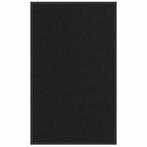vidaXL Deurmat 90x150 cm zwart, Tuin en Terras, Verzenden, Nieuw