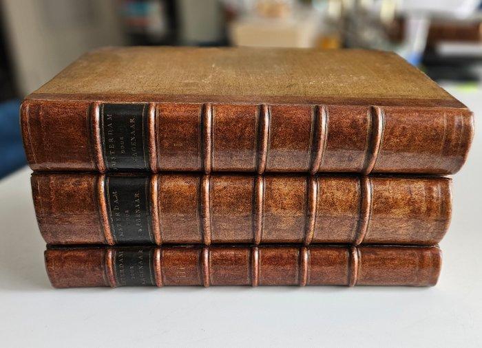 Jan Wagenaar - Amsterdam in zyne opkomst, aanwas,, Antiquités & Art, Antiquités | Livres & Manuscrits