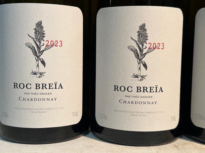 2023 Theo Dancer Roc Breia Chardonnay - Vin de France - 6, Verzamelen, Wijnen