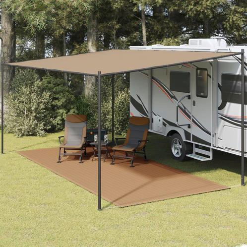 vidaXL Tenttapijt 250x600 cm taupe, Caravanes & Camping, Accessoires de tente, Envoi