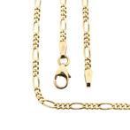 Gouden Figaro schakelketting, Ophalen of Verzenden, Gebruikt, Overige kleuren, Goud
