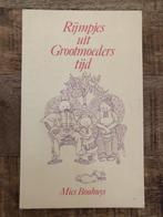 Rympjes uit grootmoeders tyd 9789061425243 Bouhuys, Boeken, Verzenden, Gelezen, Bouhuys