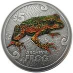 Nieuw-Zeeland. 5 Dollars 2022 Archeys Frog, 2 Oz (.999)