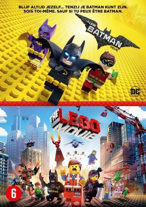 LEGO Batman Movie + The LEGO Movie op DVD, Cd's en Dvd's, Dvd's | Tekenfilms en Animatie, Nieuw in verpakking, Verzenden
