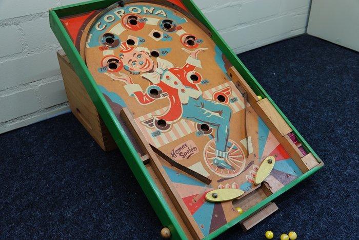 homas spelen - Speelgoed corona knikker bord/ flipperkast -, Antiek en Kunst, Antiek | Speelgoed
