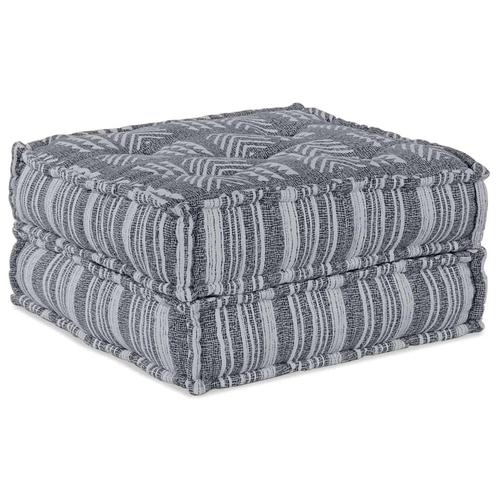 vidaXL Kussen Grijs 70 x 70 x 36 cm Polyester, Huis en Inrichting, Woonaccessoires | Kussens, Nieuw, Verzenden