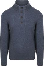 Barbour Mocker Trui Wol Indigo maat Maat 52/54 (L) Heren, Maat 52/54 (L), Barbour, Nieuw, Verzenden