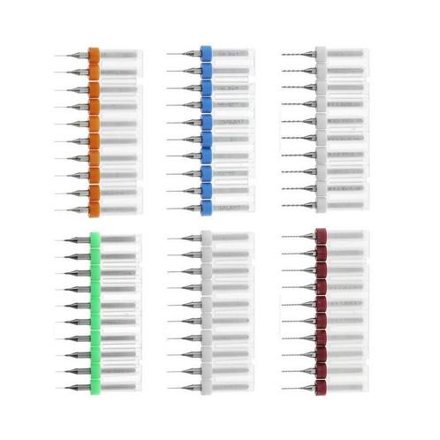 Combi set van 10 micro boortjes in een doosje (0.10-1.00 mm, Doe-het-zelf en Bouw, Gereedschap | Overige machines, Nieuw, Verzenden