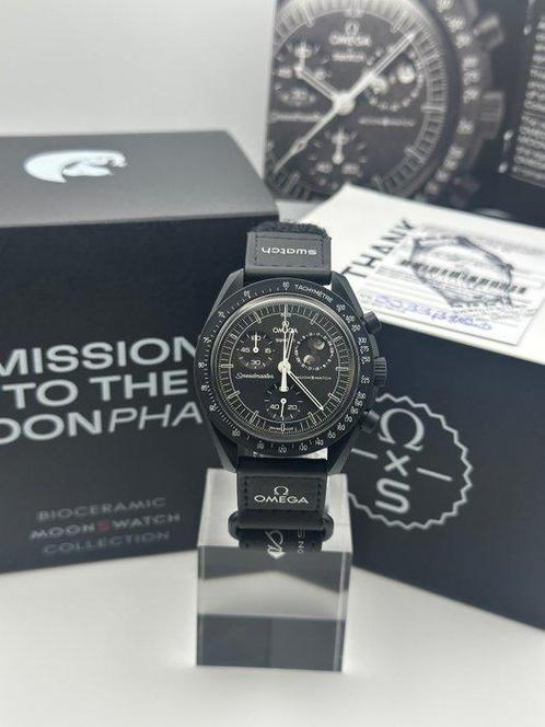 Omega x Swatch - Moonswatch - Mission to the Moonphase -, Handtassen en Accessoires, Horloges | Heren