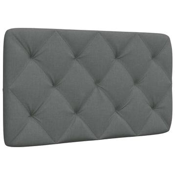 vidaXL Hoofdbordkussen 80 cm stof donkergrijs, Verzenden