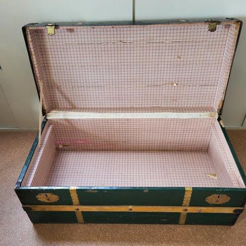 Zumpolle? - Originele hutkoffer - Reiskoffer, Antiek en Kunst, Curiosa en Brocante