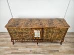 Ladekast - Chippendale ladekast van gebeeldhouwd hout -