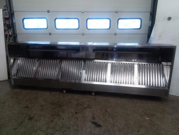 Afzuigkap - B350 x D100 x H40 cm - RVS, Zakelijke goederen, Horeca | Keukenapparatuur