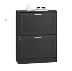 2dekans | SoBuy Schoenenkast met 2 Kleppen - 60 x 25 x 80 cm, Huis en Inrichting, Ophalen of Verzenden, Nieuw