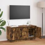 vidaXL TV-kast met LED Gerookt eiken 100 x 38 x 49 cm, Verzenden, Nieuw