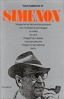 Tout Simenon, tome 10 (8 romans)  Georges Simenon  Book, Livres, Livres Autre, Envoi