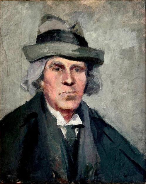 Alessandro Milesi (1856-1945), Attribué(e) à - Ritratto di, Antiek en Kunst, Kunst | Schilderijen | Klassiek