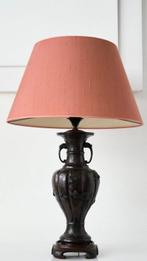 Tafellamp - Zijde, Brons, Hout, Een prachtige chique Japanse, Nieuw