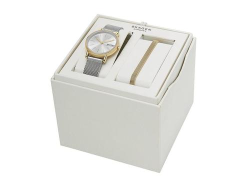 Skagen SIGNATUR LILLE - Polshorloge - 30 mm - Zilverkleurig, Huis en Inrichting, Woonaccessoires | Overige, Nieuw, Verzenden