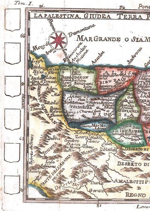 Middle East - Heilige Land, Palestina, Israël; D. Terres -, Boeken, Atlassen en Landkaarten