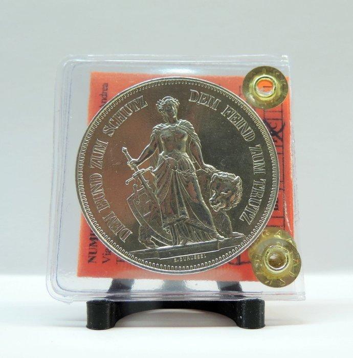 Zwitserland. 5 Francs 1885 / Bern Shooting Festival (Zonder, Postzegels en Munten, Munten | Europa | Niet-Euromunten