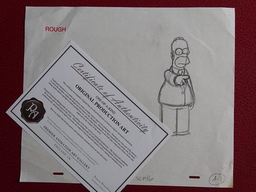 Matt Groening - 1 Original drawing - The Simpsons - The, Cd's en Dvd's, Dvd's | Tekenfilms en Animatie