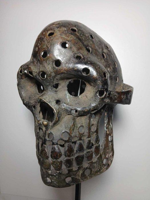 Prachtige schedel Oba - Yoruba - Nigeria (Zonder, Antiek en Kunst, Curiosa en Brocante