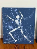 Jérôme Mesnager (1961) - Lhomme en blanc 2025, peinture