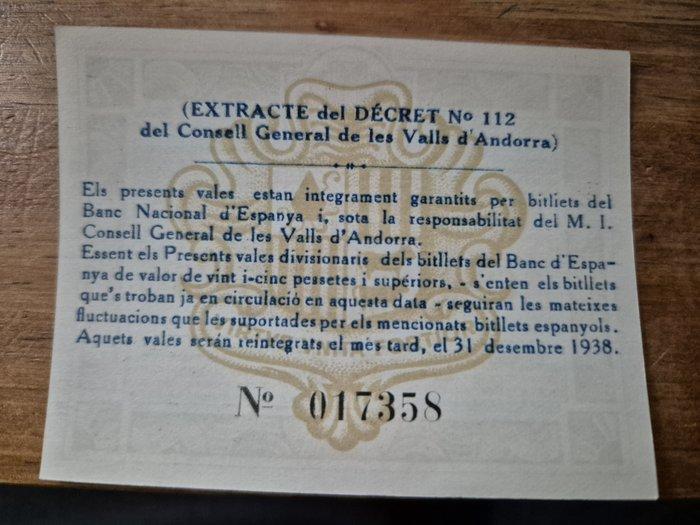 Andorra. - 50 Centims 1936 - Pick 5, Postzegels en Munten, Bankbiljetten | Europa | Niet-Eurobiljetten