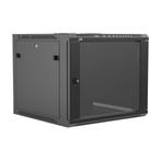 Caymon WPR609 – 19 inch kast incl. deur – 9U./60cm gebruikt, Zakelijke goederen, Kantoor en Winkelinrichting | Kantoorartikelen