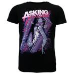 Asking Alexandria Coffin Girl T-Shirt Zwart - Officiële