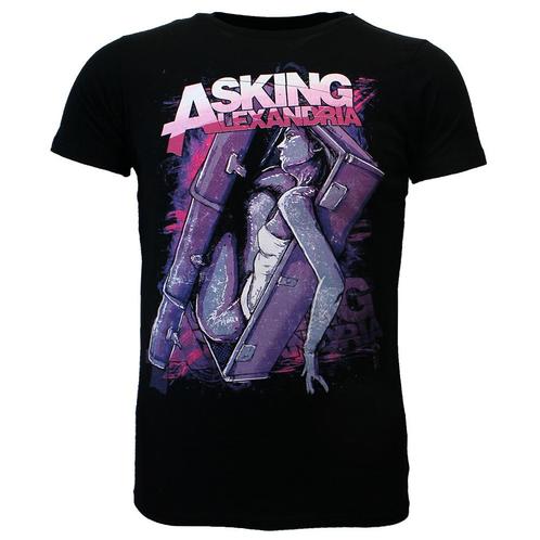 Asking Alexandria Coffin Girl T-Shirt Zwart - Officiële, Vêtements | Hommes, T-shirts