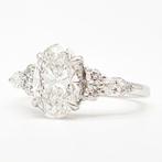 Bague - 14 carats Or blanc - 2.39ct. tw. Diamant (Cultivé en, Handtassen en Accessoires, Nieuw