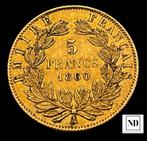Frankrijk. Napoléon III (1852-1870). 5 Francos 1860 - París