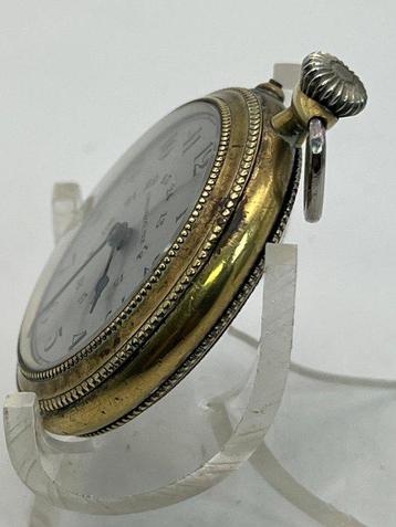 Chronometre Metallo . Quadrante 12/24 ore . Post Roskopf .