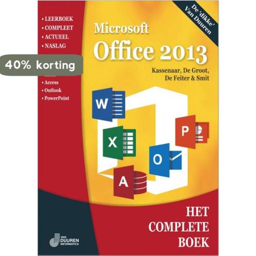 Microsoft Office 2013 / 2013 / Het complete boek, Boeken, Informatica en Computer, Gelezen, Verzenden
