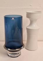 iittala, Rosenthal Tapio Wirkkala - Vase (2)  - Porcelaine,, Antiek en Kunst, Antiek | Glaswerk en Kristal