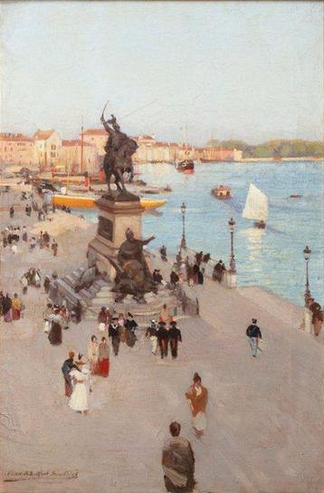 Alfred Smith (1854 - 1932) - Venice