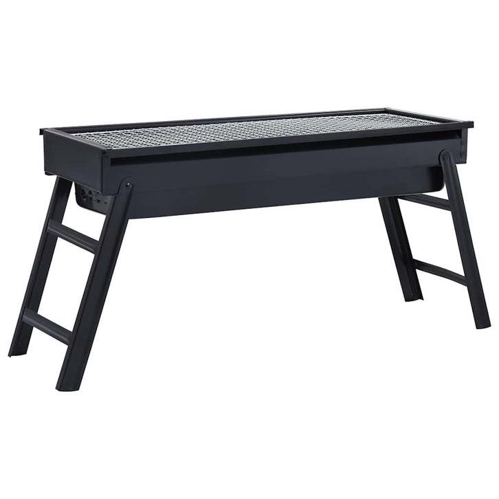 vidaXL Campingbarbecue draagbaar 60x22,5x33 cm roestvrij, Elektronische apparatuur, Overige elektronische apparatuur, Nieuw, Verzenden