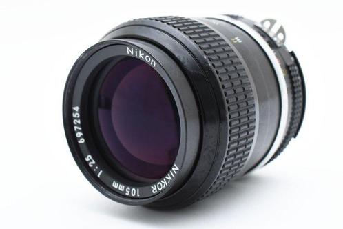 Nikon Ai Nikkor 2.5/105mm MF | Téléobjectif, Audio, Tv en Foto, Fotocamera's Analoog