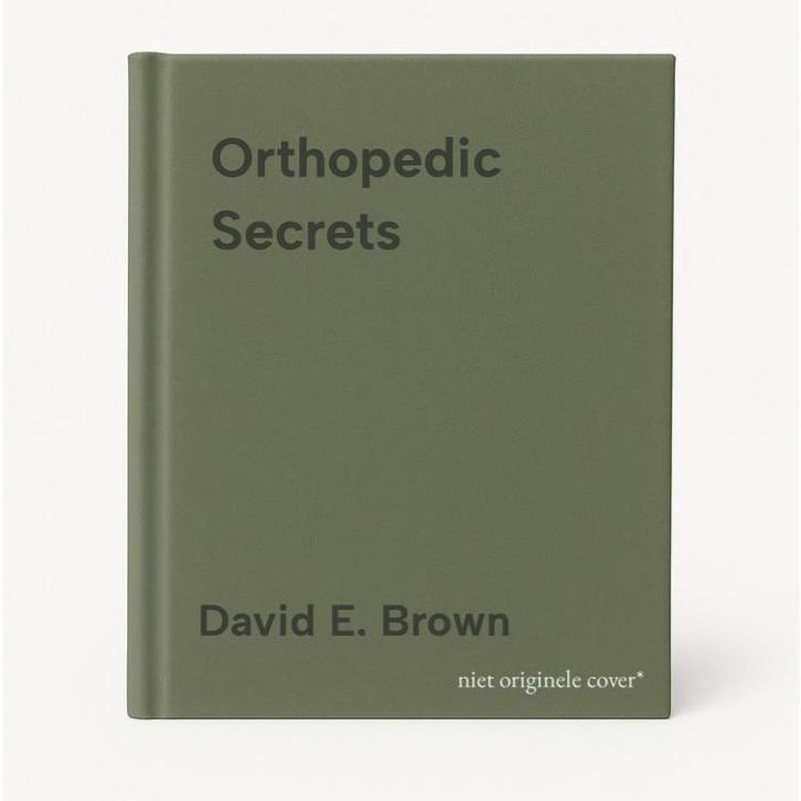 Orthopedic Secrets 9781560531067 David E. Brown, Boeken, Taal | Engels, Gelezen, Verzenden