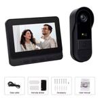 Draadloze Deurbel met Intercom Scherm - Camera WiFi Smart, Verzenden, Nieuw